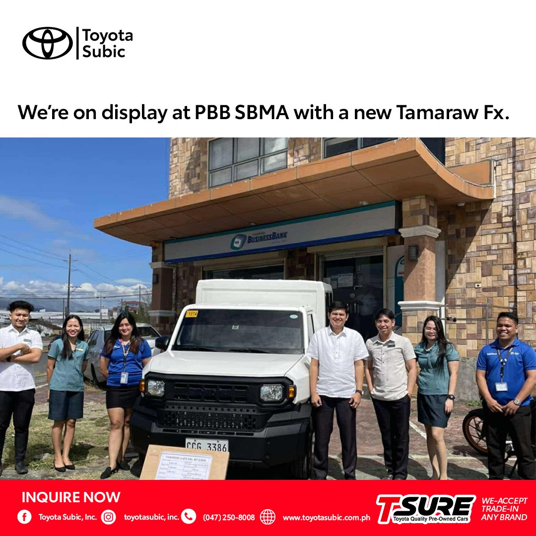 Toyota Subic on Display! 📍 We're at... - Toyota Subic, Inc. | Facebook