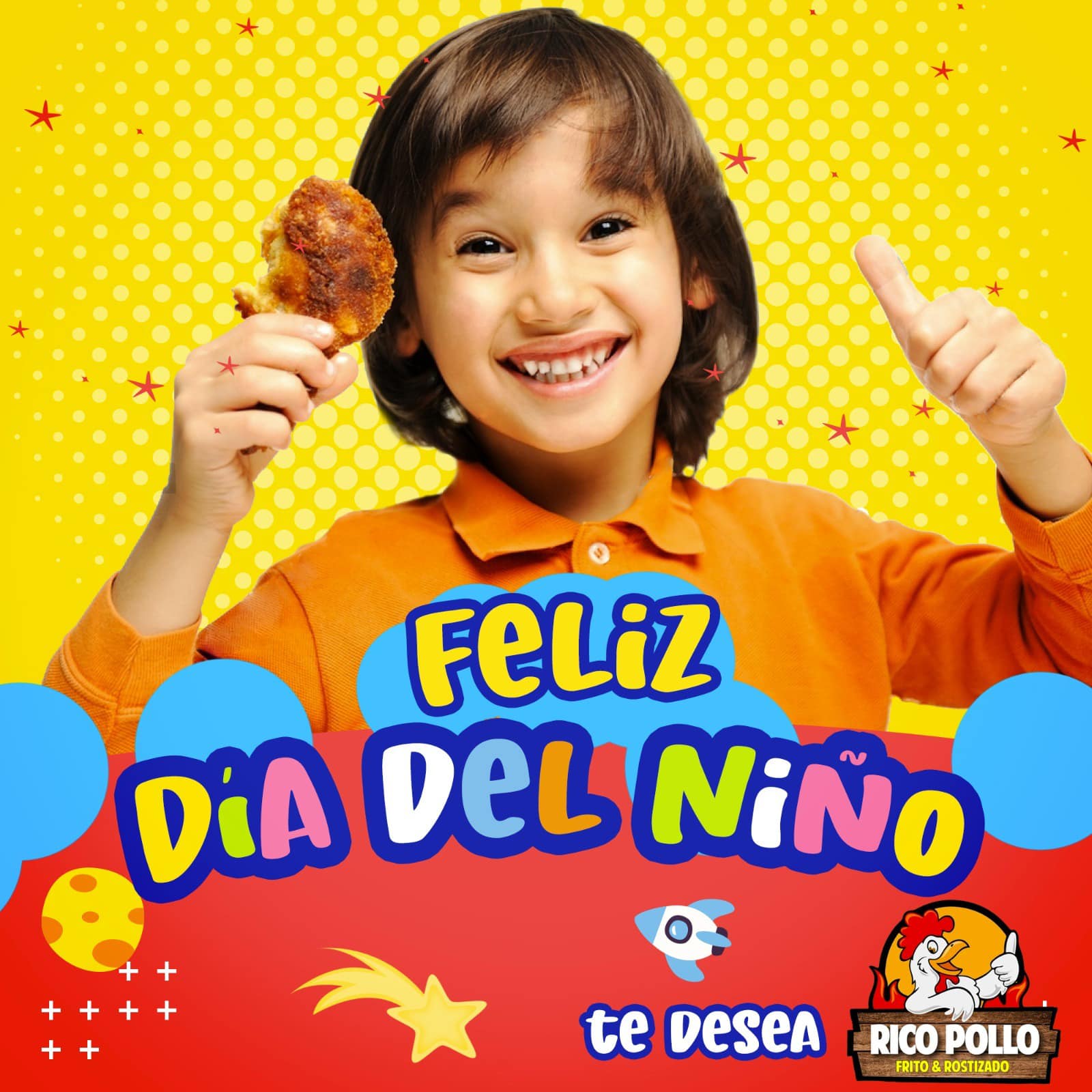 Rico Pollo - ¡El sabor más tentador de un buen pollo con tajadas!😍 ...