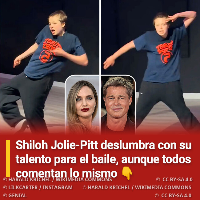Genial - ¡Talento y actitud en cada paso! 😍 Shiloh Jolie-Pitt deslumbra ...