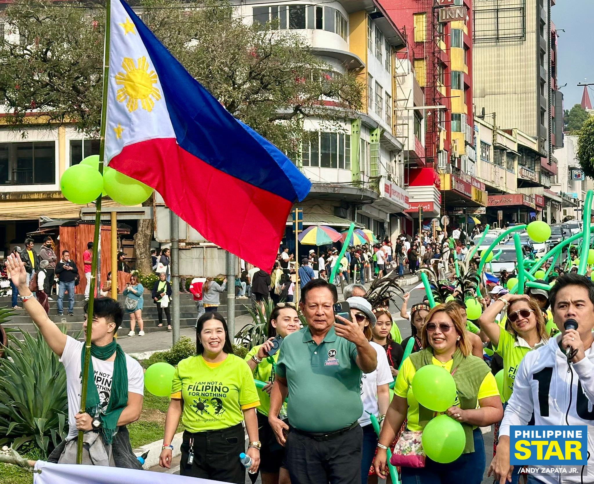 Philippine Star - Supporters of former president Rodrigo Duterte, along ...