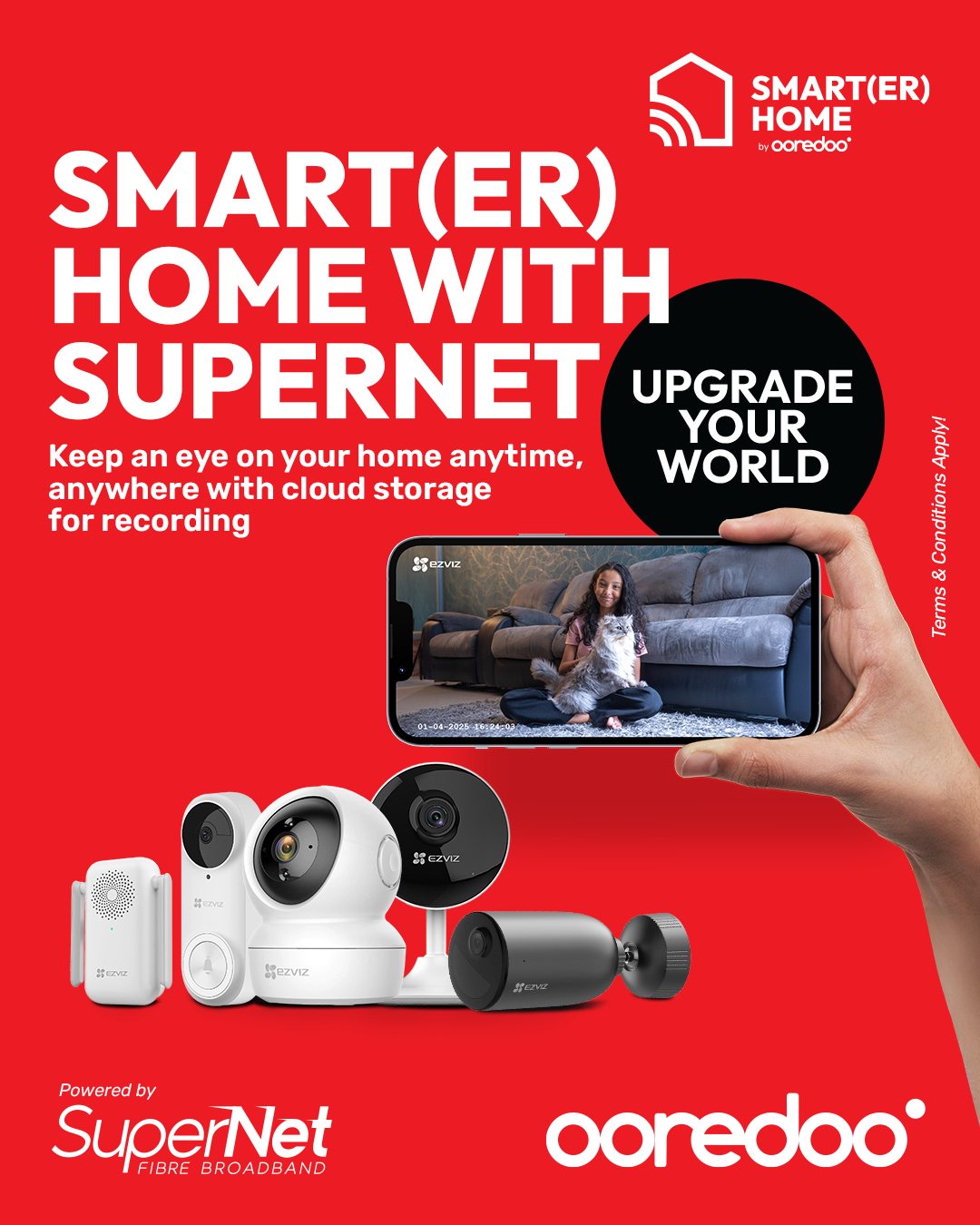 Ooredoo - Make your home SMART(ER) with #SuperNet Smart Solutions! 🏠 ...
