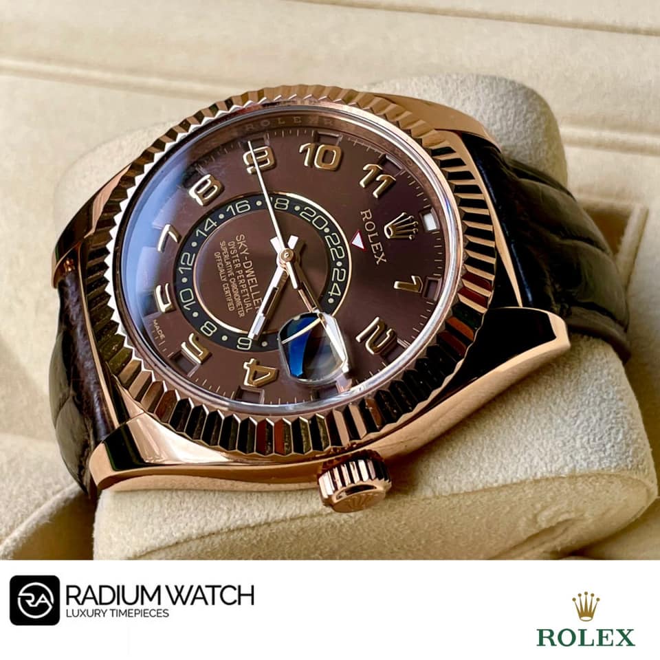 🌟🌟Rolex sky dweller Rose... - นาฬิกามือสอง ของแท้ by Radium | Facebook