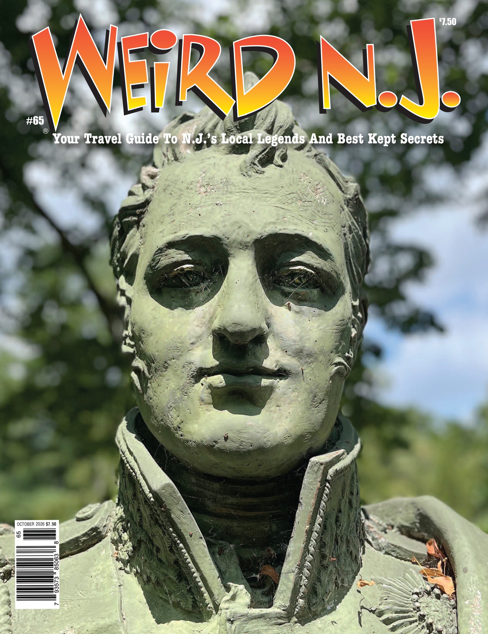 Weird NJ Issue #65 (Fall/Winter 2026) on sale NOW!
