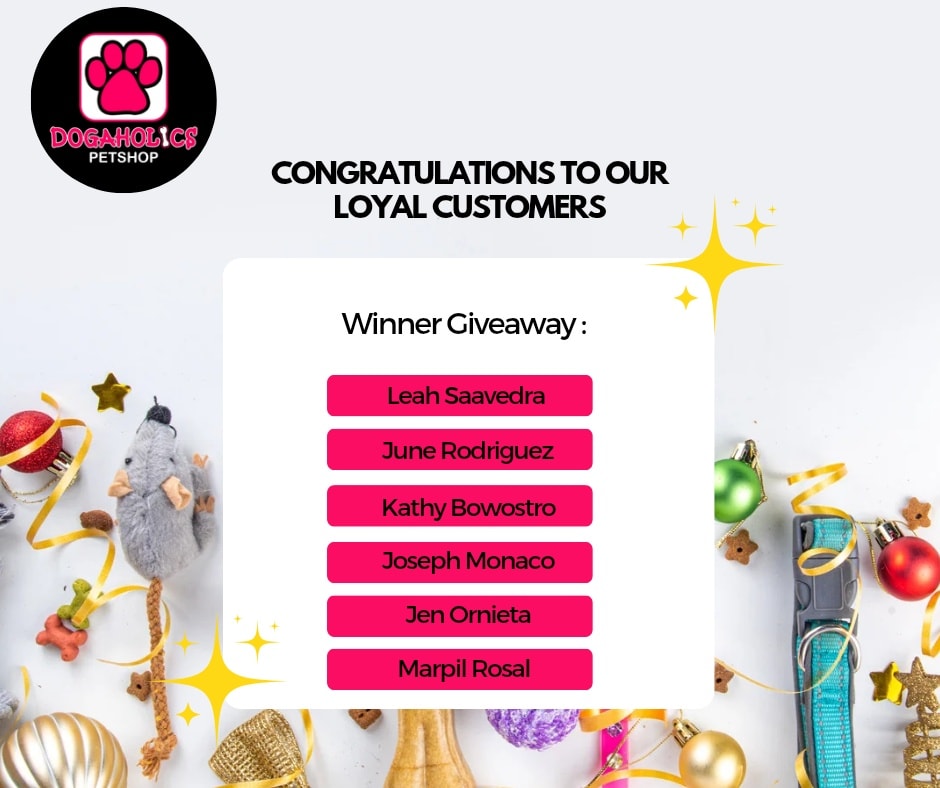 Dogaholics - 🎉 Congratulations to our February Raffle... | Facebook