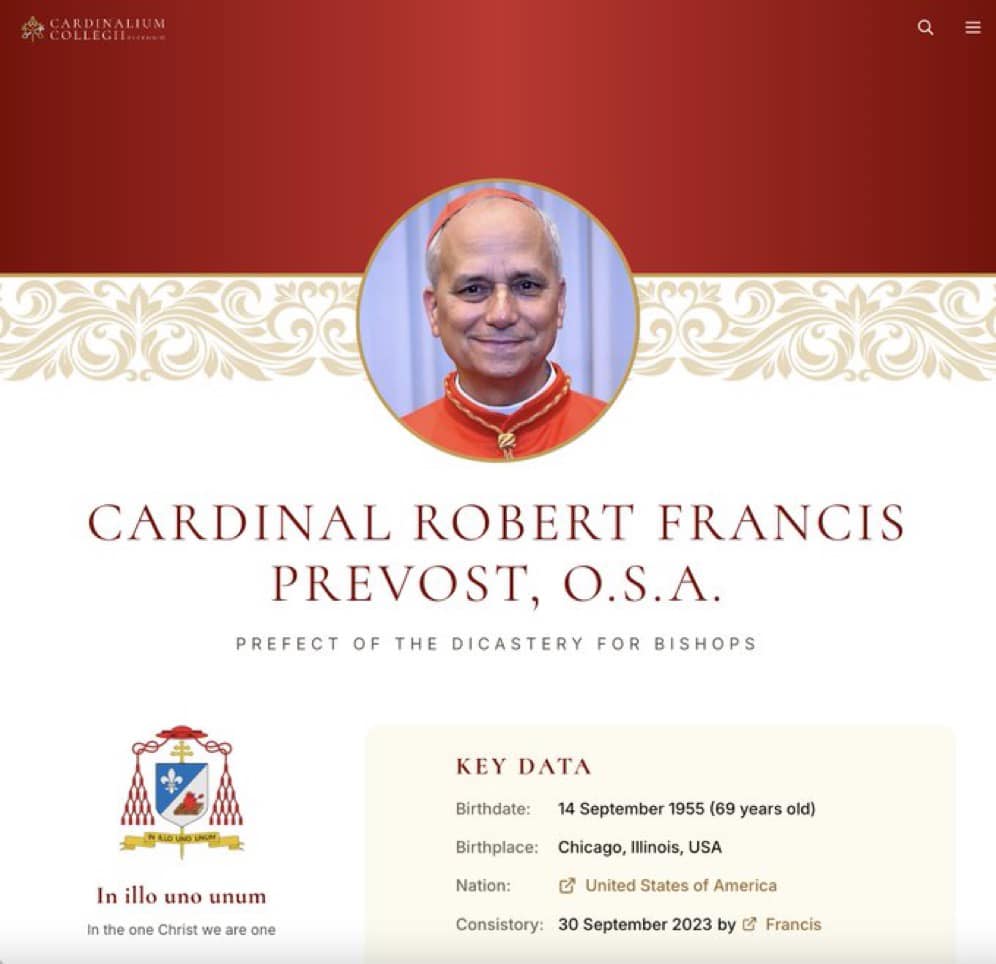 Whitestone - First American-born pope Cardinal Robert Prevost elected ...