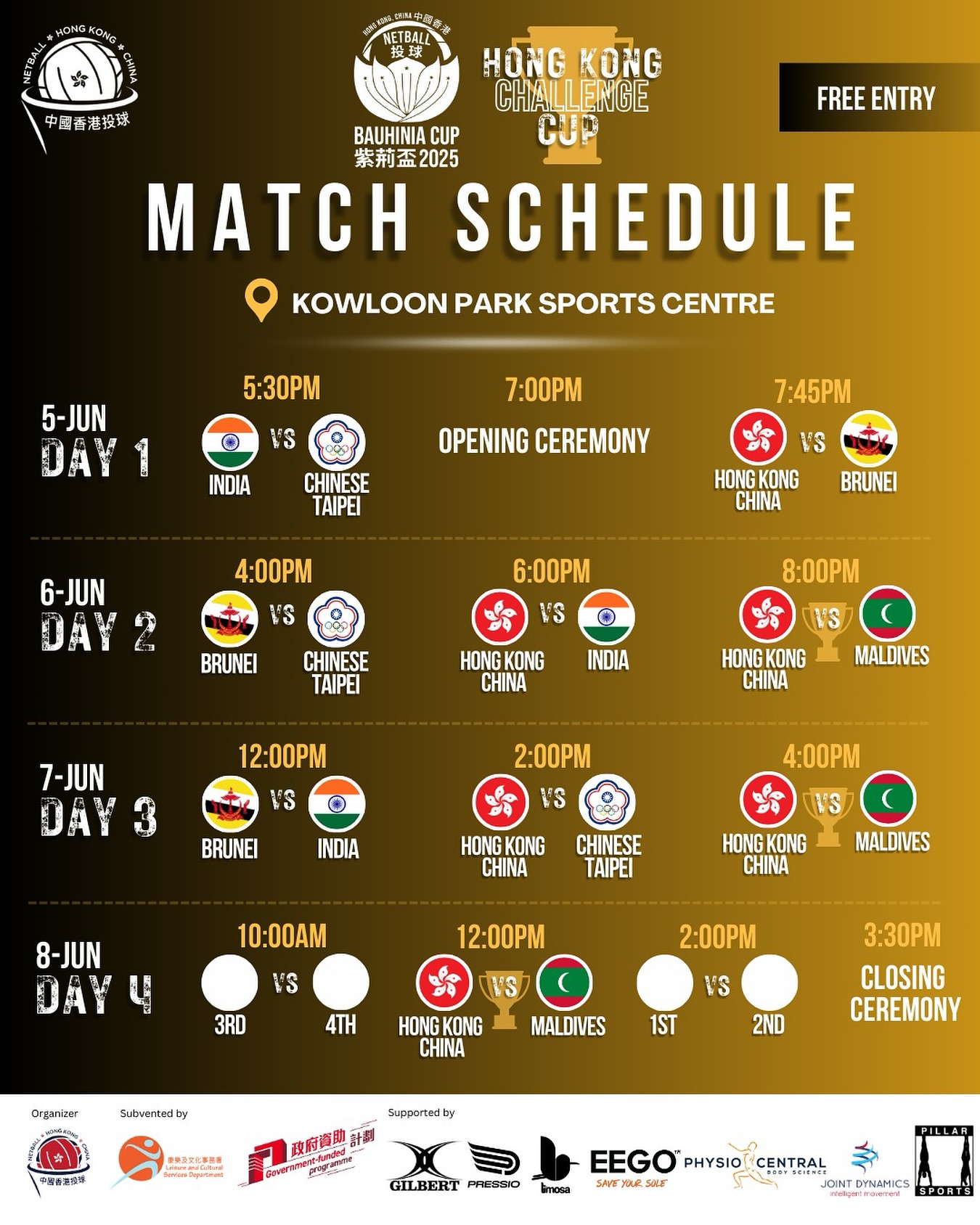 🏐🔥 Mark Your Calendars! 🔥🏐 The... - Netball Hong Kong, China | Facebook