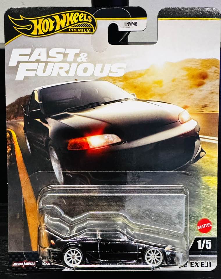 Hot Wheels 2025 Premium Box Garage Honda Serie Box Espositore Set