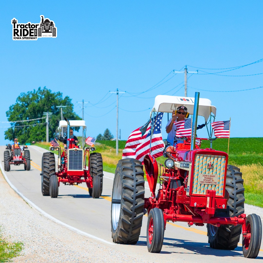 WHO Great Iowa Tractor Ride... - WHO Great Iowa Tractor Ride
