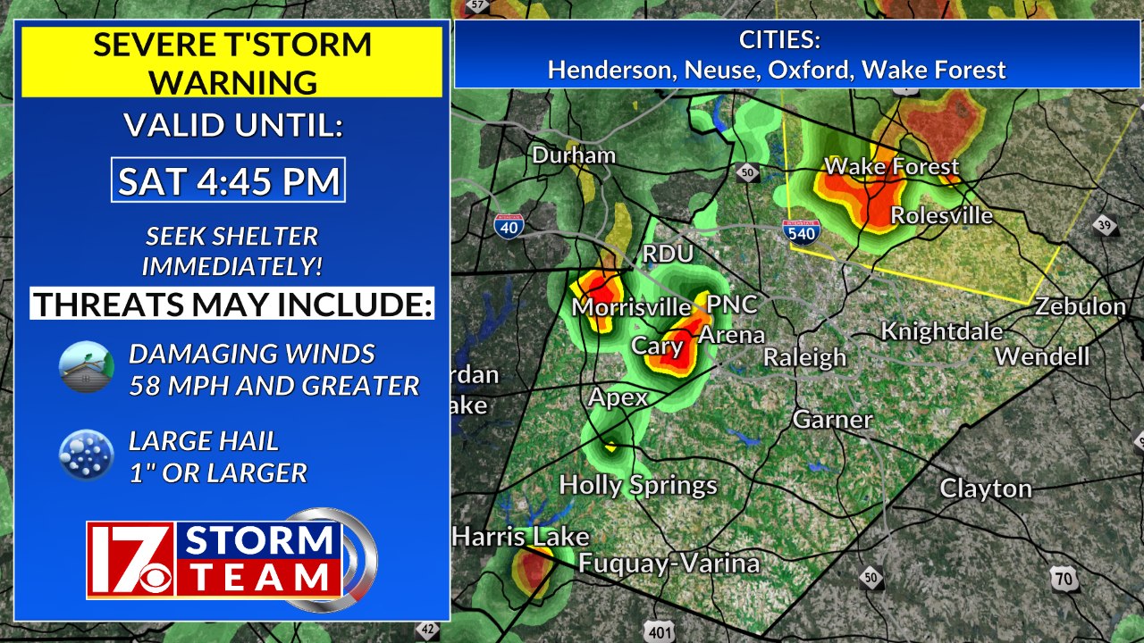 A SEVERE THUNDERSTORM WARNING has... - Weather Wes Hohenstein | Facebook