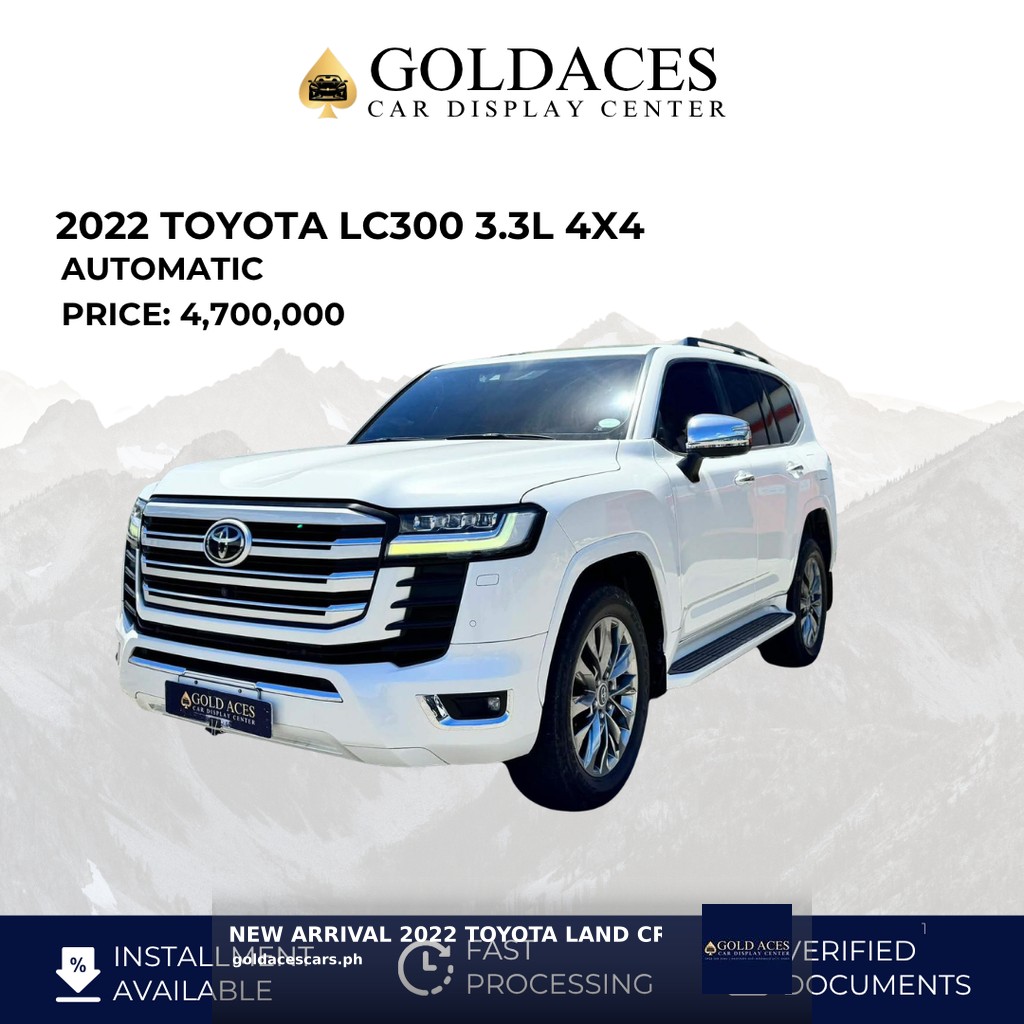 NEW ARRIVAL! 2022 TOYOTA LAND CRUISER LC300 3.3L 4X4 AUTOMATIC