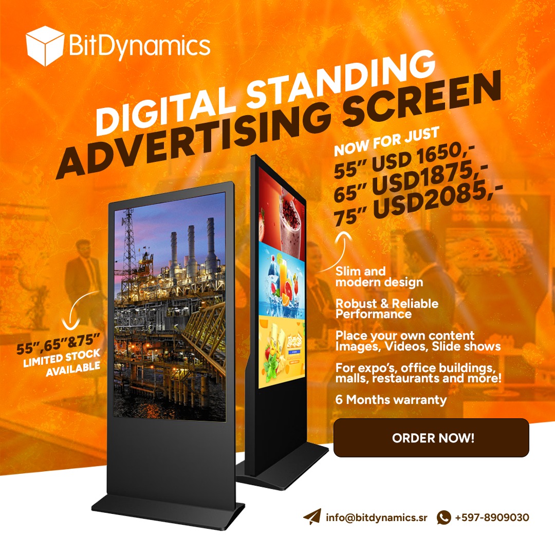 Bit Dynamics - 🚀 Val op met onze Digitale Reclameschermen!... | Facebook