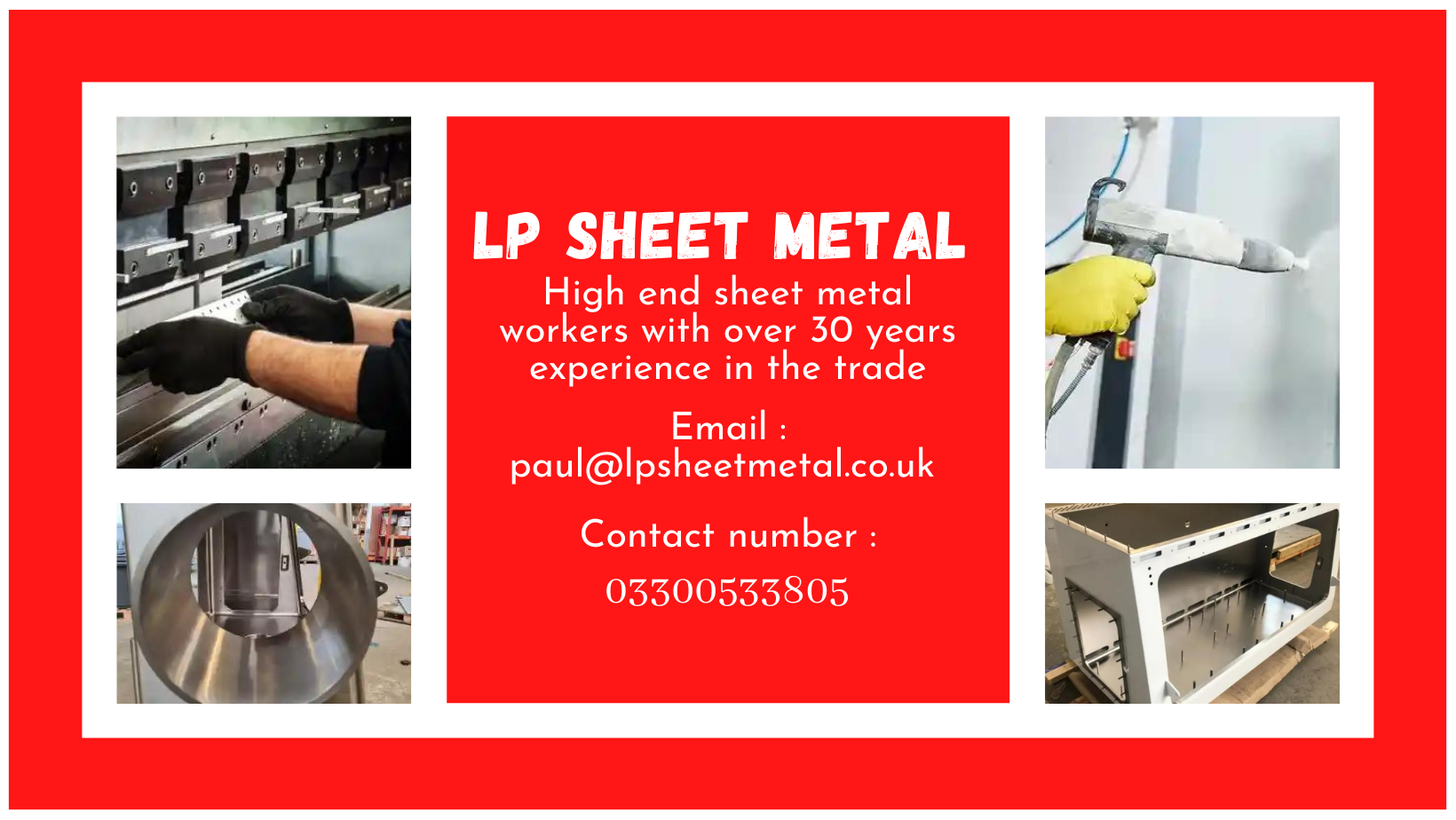 LP Sheet Metal - LP Sheet Metal updated their cover photo.