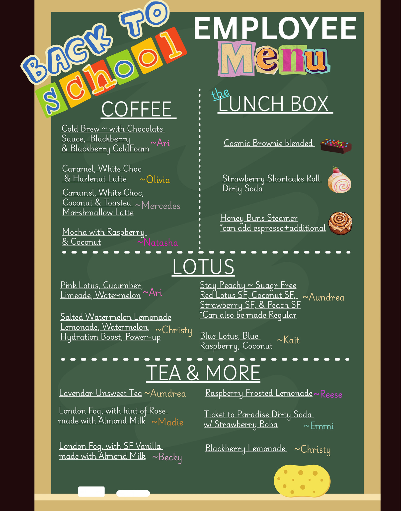 The Rusted - 🍎 ️📚 Back To School Menu.... Celebrating going back to ...