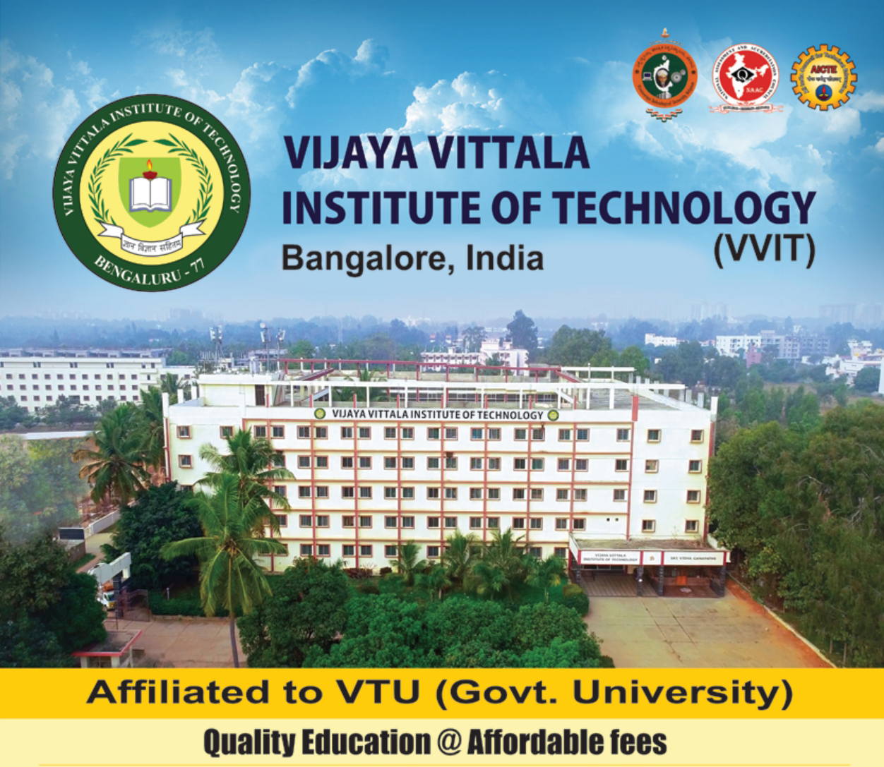 VVIT Bangalore, International Admissions