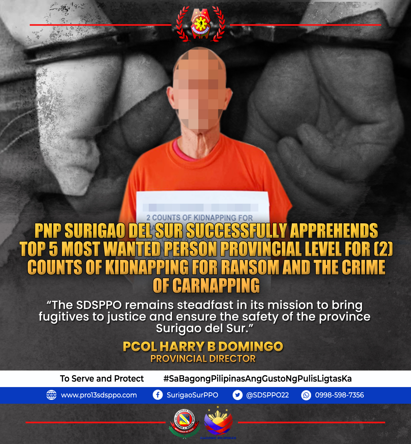 Surigao - PRESS RELEASE 14 APRIL 2025 PNP SURIGAO DEL SUR SUCCESSFULLY ...