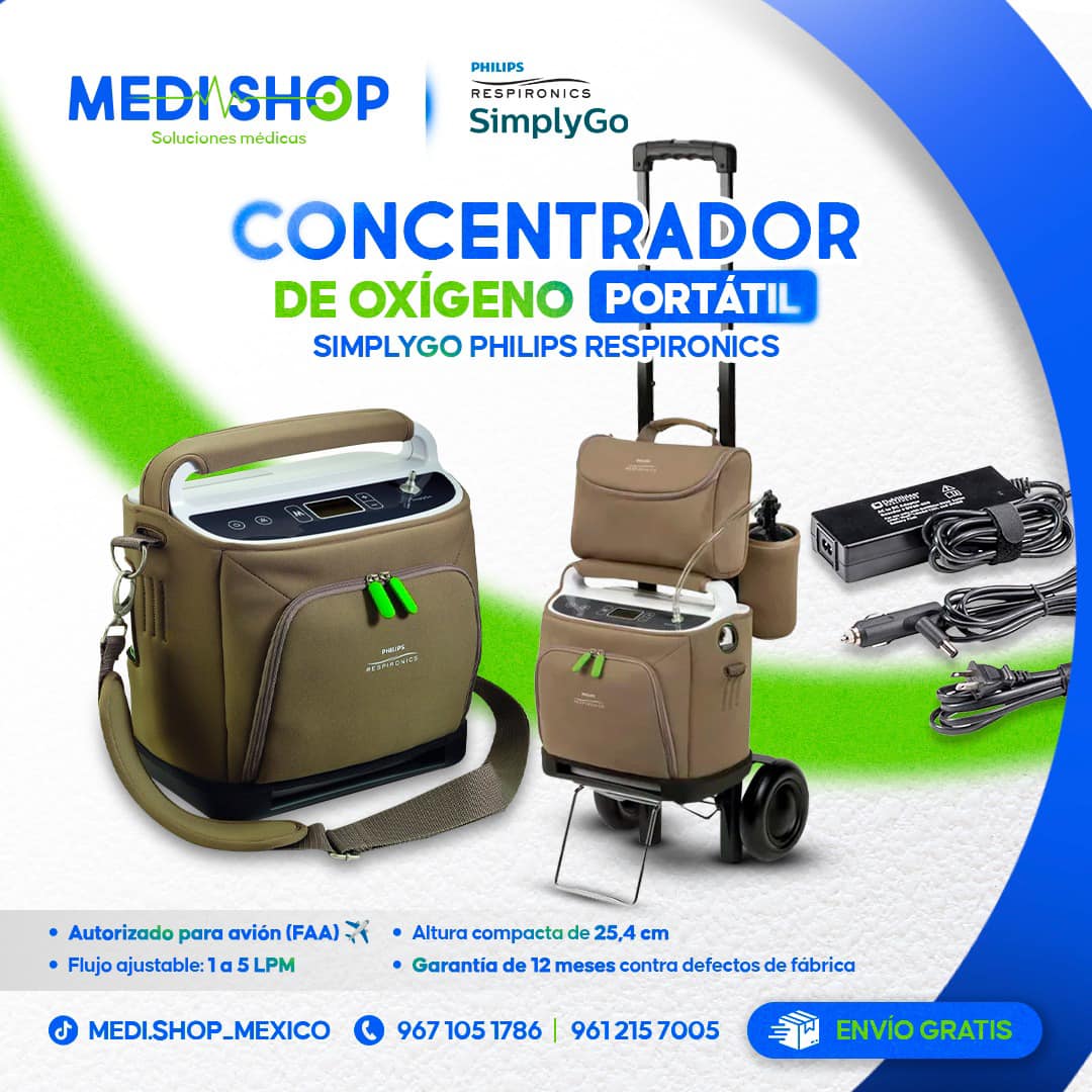 𝗠𝗲𝗱𝗶 - CONCENTRADORES DE OXÍGENO PORTÁTILES 📍Ciudad de México y ...