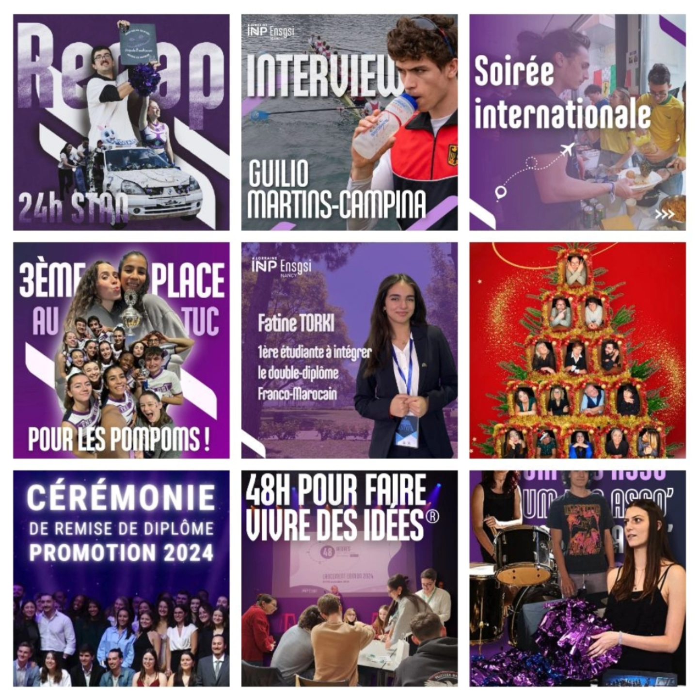 ENSGSI - Retour sur les moments forts de 2024 à l'ENSGSI ! Voici les 9 ...