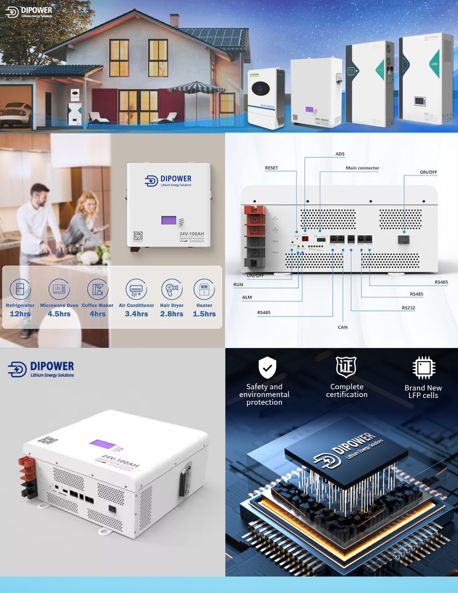 Dipower Lithium Batteries | Lahore