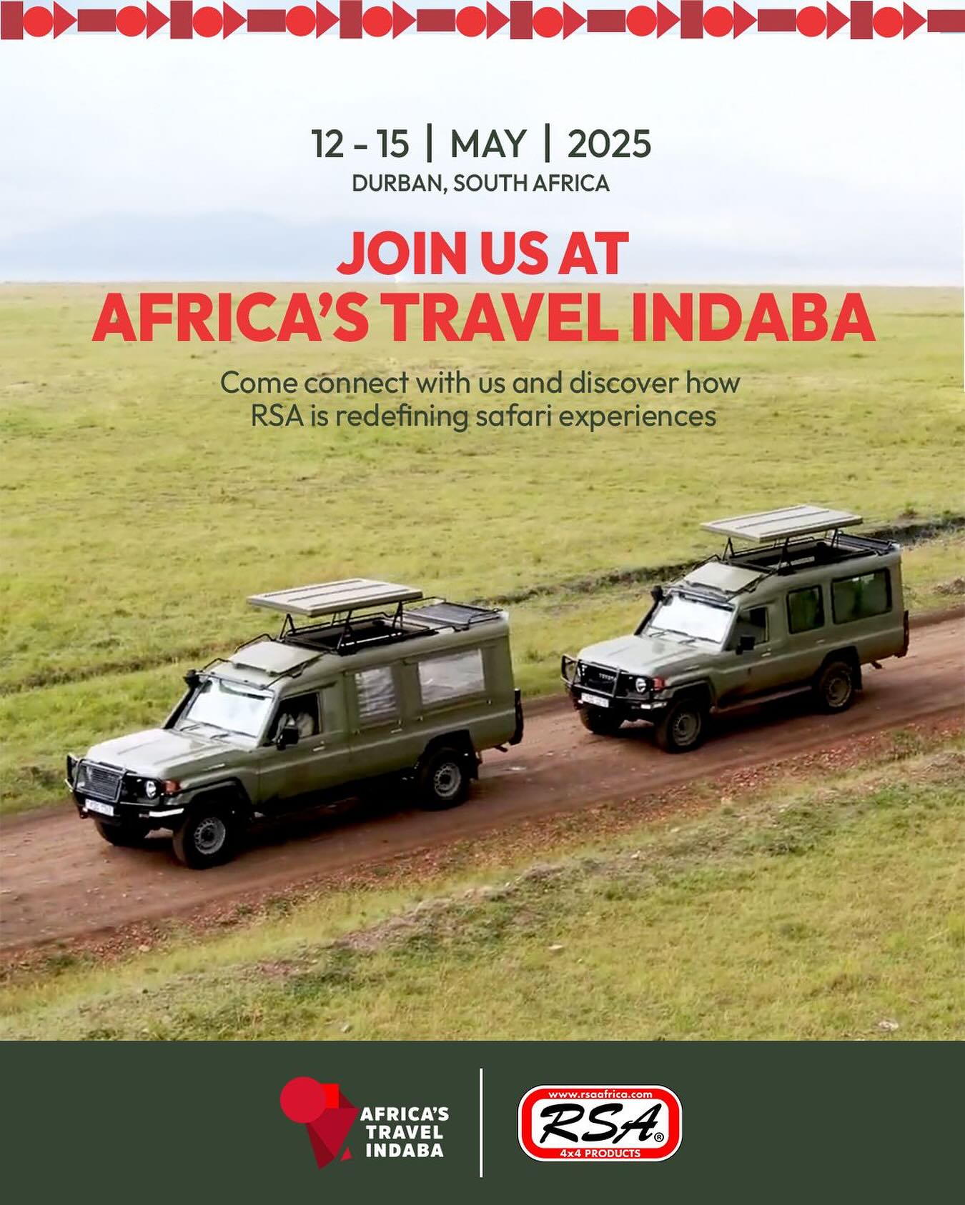 RSA - We are proud to announce our attendance at Africa’s Travel Indaba ...