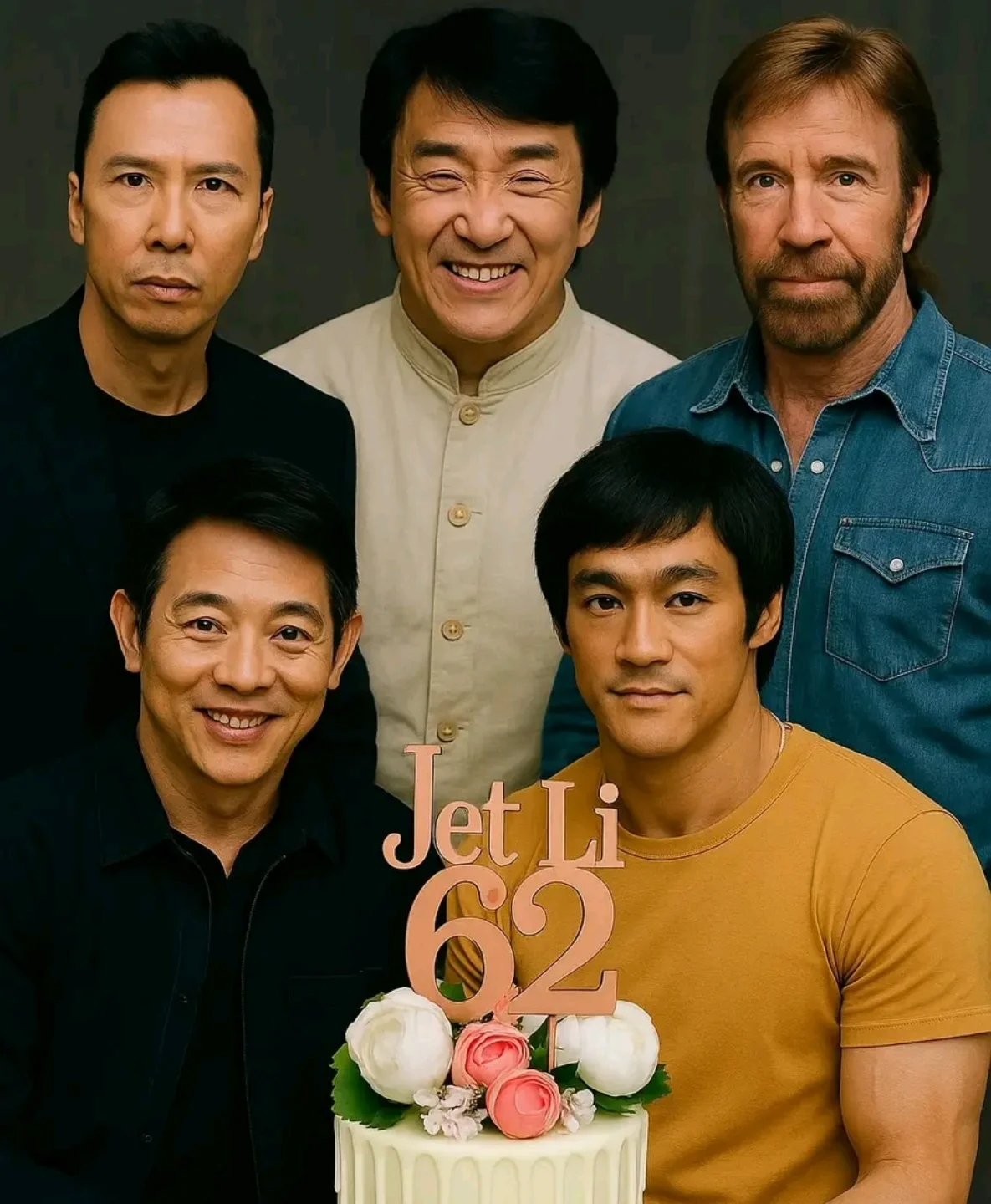 Wonderful - Happy 61st Birthday to Jet Li!🎂🥳🎊 Jet Li is a true icon of ...