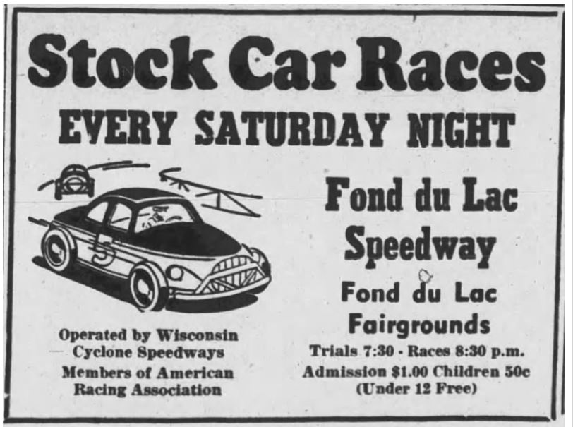 Wisconsin Auto Racing... - Wisconsin Auto Racing History