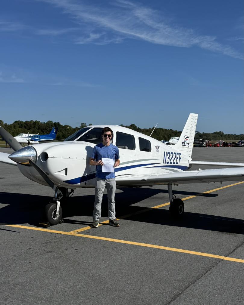 Elite - Congratulations to Nathan on passing his private pilot ...