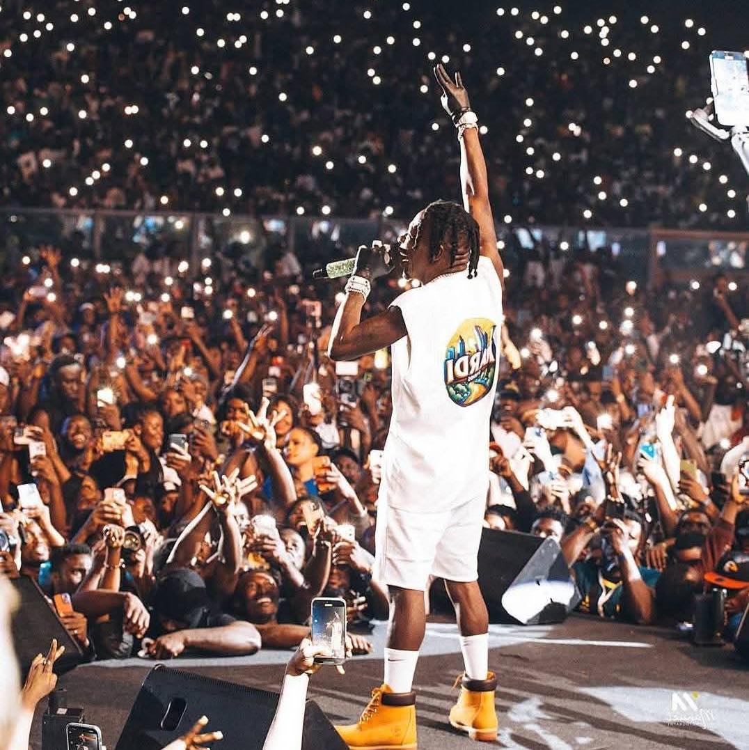 ShattaWale 🇬🇭 And Burna Boy 🇳🇬 Showcase Amazing Performance. The Night ...