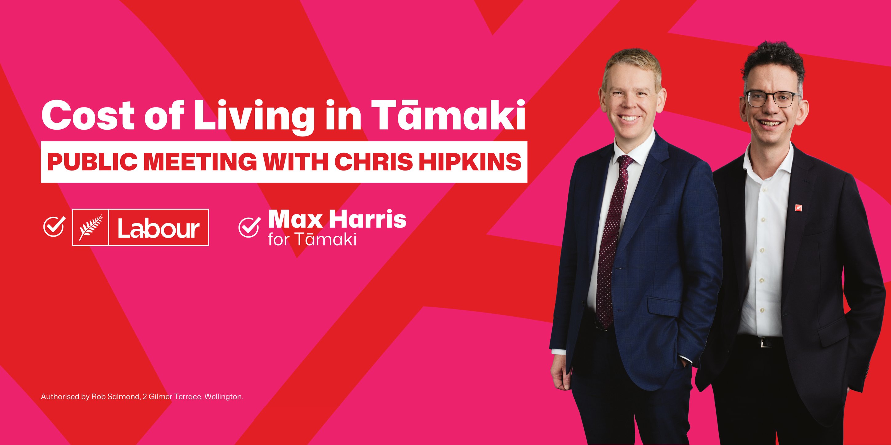 Cost of Living in Tāmaki: Public Meeting with Chris Hipkins