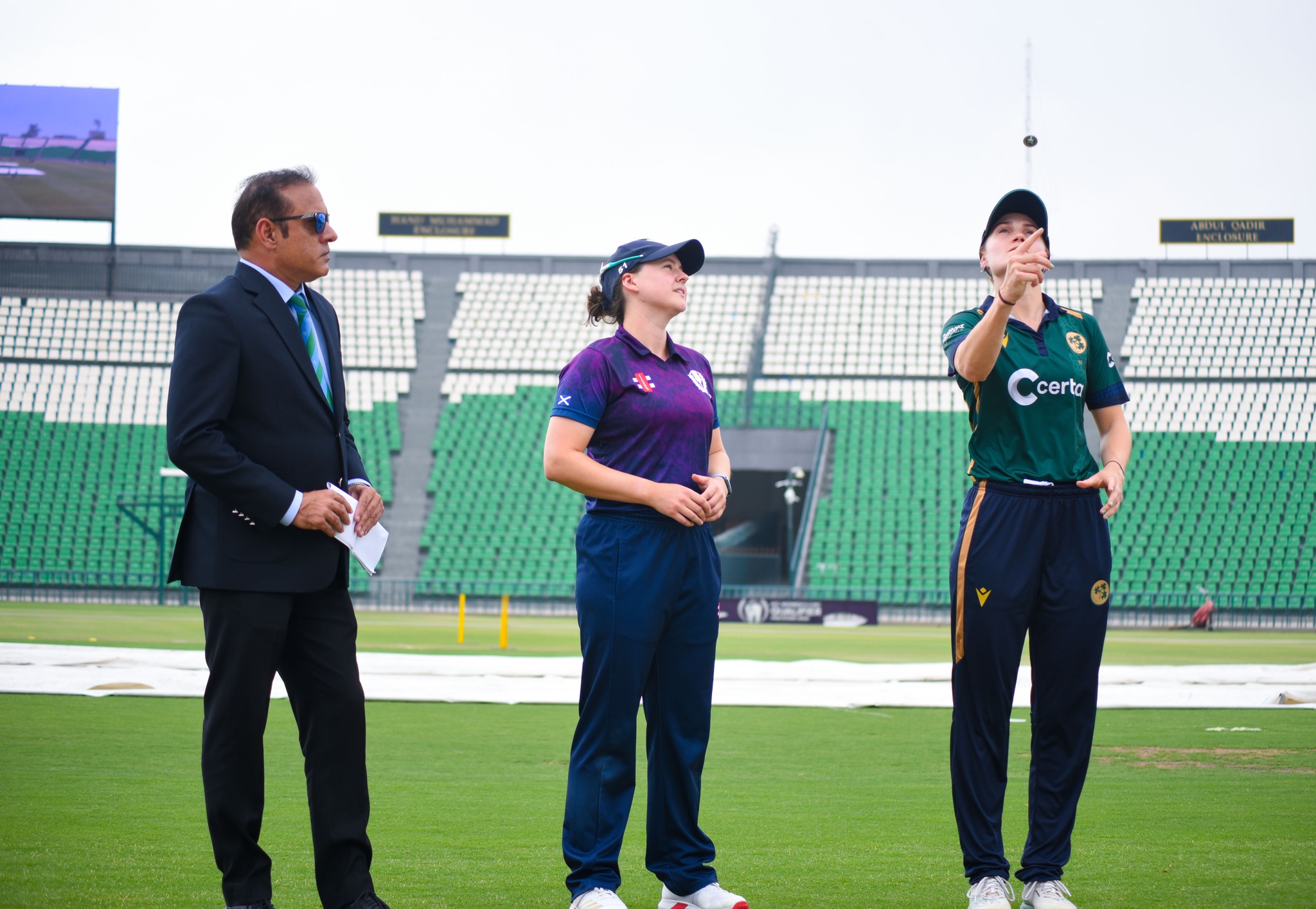 ICC - Scotland will bat first against Ireland in their final qualifying ...