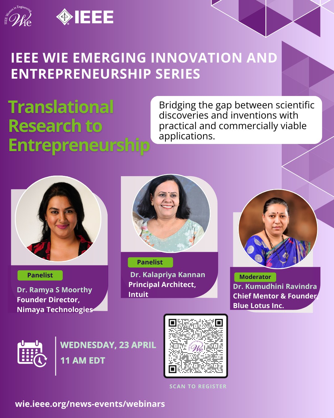 Meet our Guest Speaker at the... - IEEE Women in Engineering | Facebook