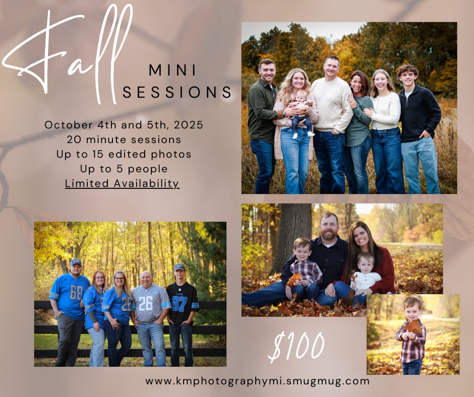 KM Photography - 🍁📸 Fall Family Mini Sessions! 🍂👨‍👩‍👧‍👦... | Facebook