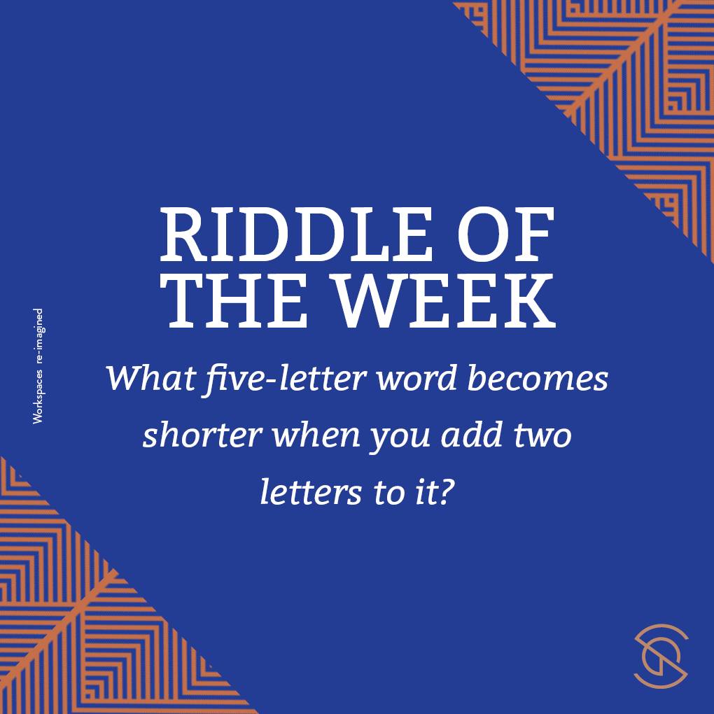 The Suites - 🌟 Riddle of the Week Alert! 🌟 Missed the riddle last week ...