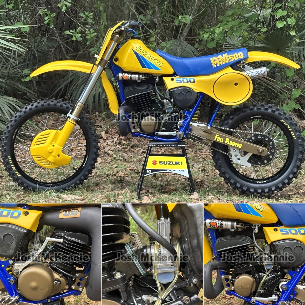The 1983 Suzuki RM500, affectionately dubbed the 