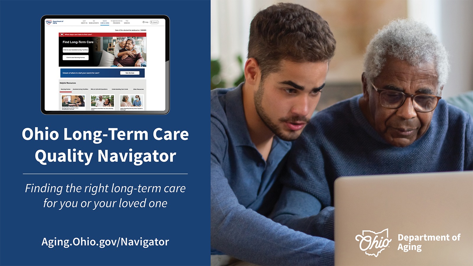 Ohio - The new-and-improved Long-Term Care Quality Navigator can now ...