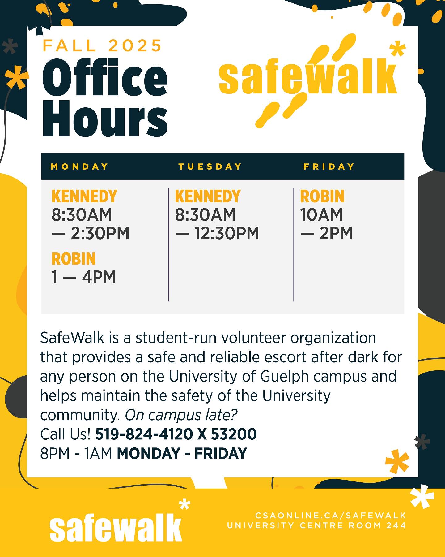 Safewalk: Guelph | Guelph ON