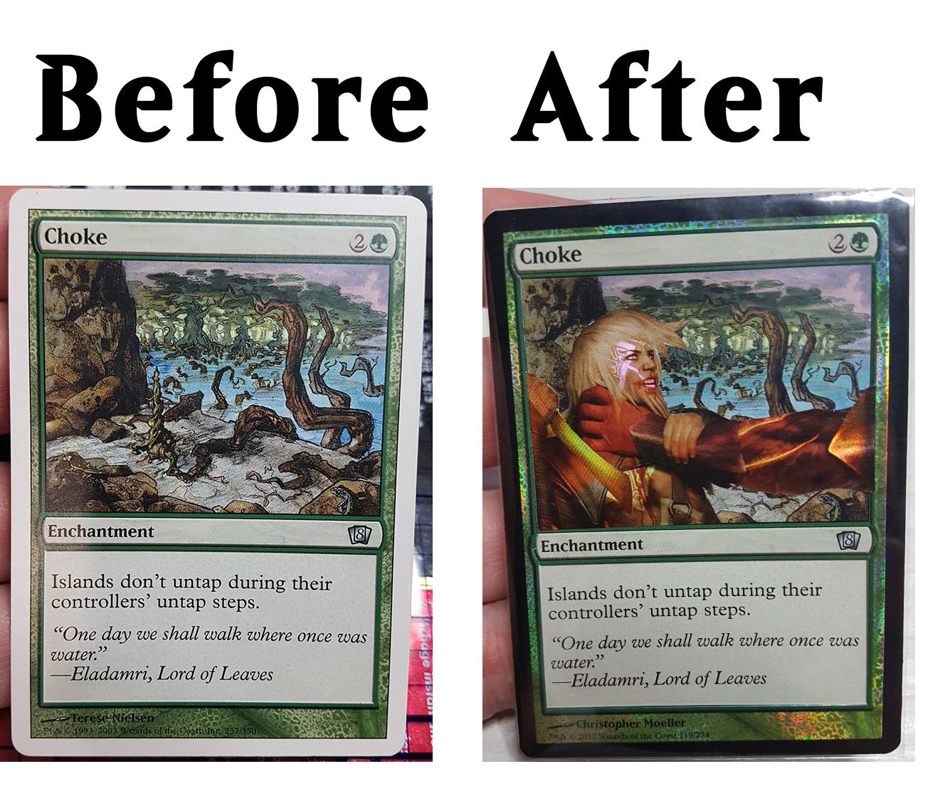 Custom - Choke Non-Foil in Foil | Facebook