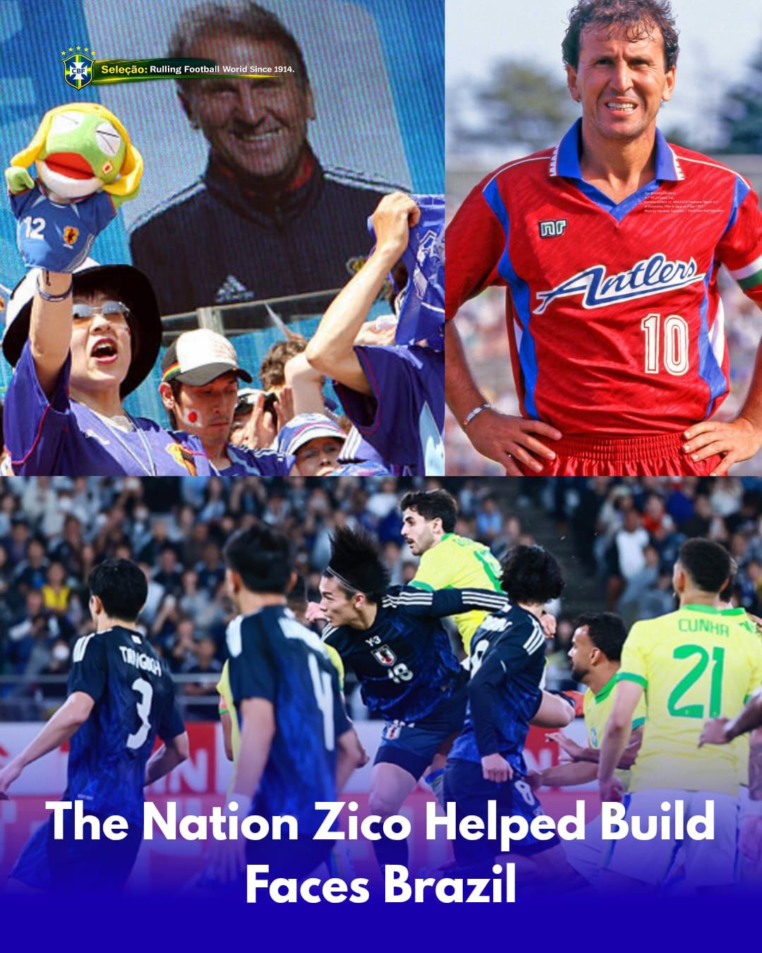 Do you know who helped Japan fall in love with football? In 1991