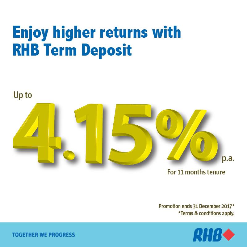 RHB Group - We’ve extended the Term Deposit promotion until 31st Dec ...