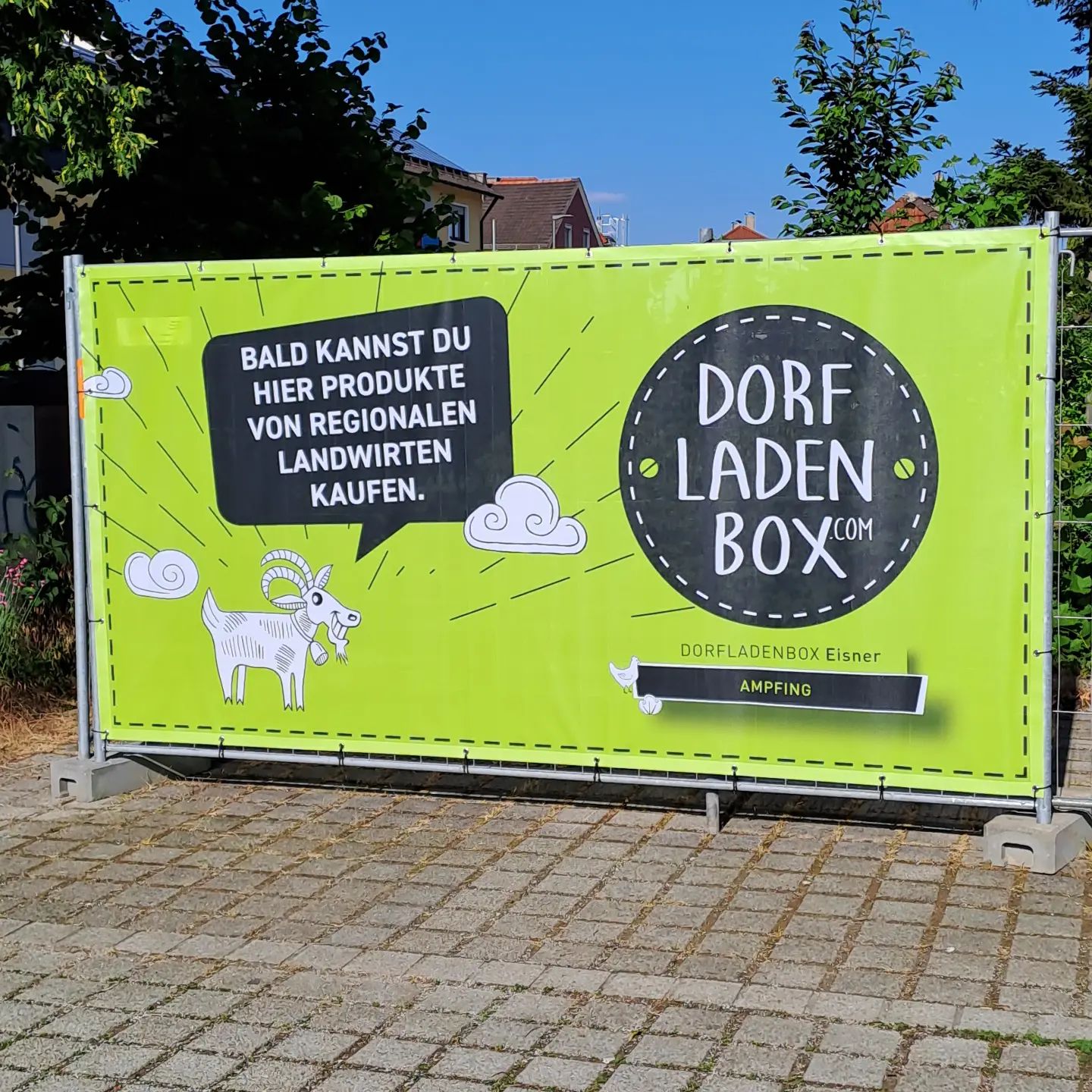 Bald ist es soweit und die... - Dorfladenbox - Eisner