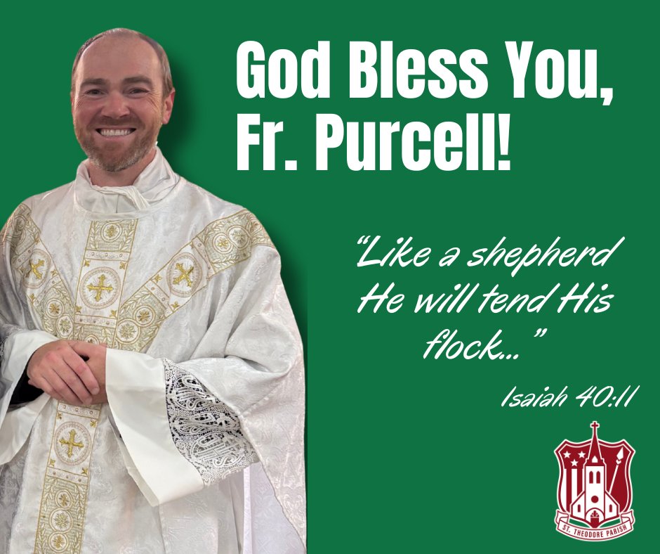 🙏 Sunday is Priesthood Sunday! 🙏... - St. Theodore Parish | Facebook