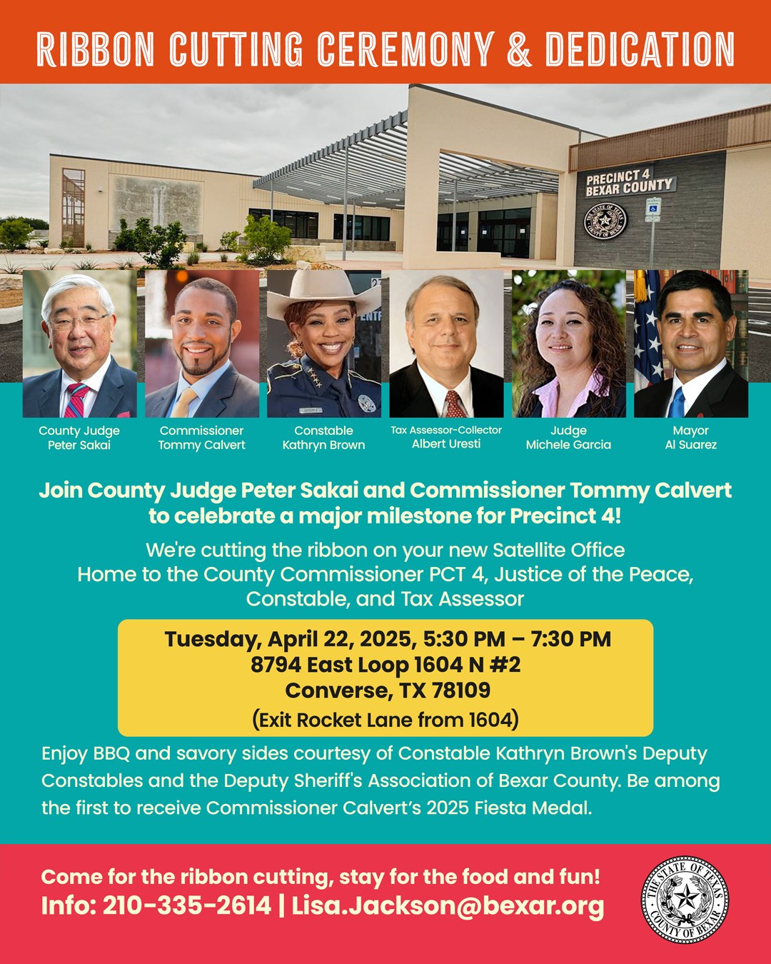 Deputy - Don't miss the Ribbon Cutting Ceremony for the new Bexar ...