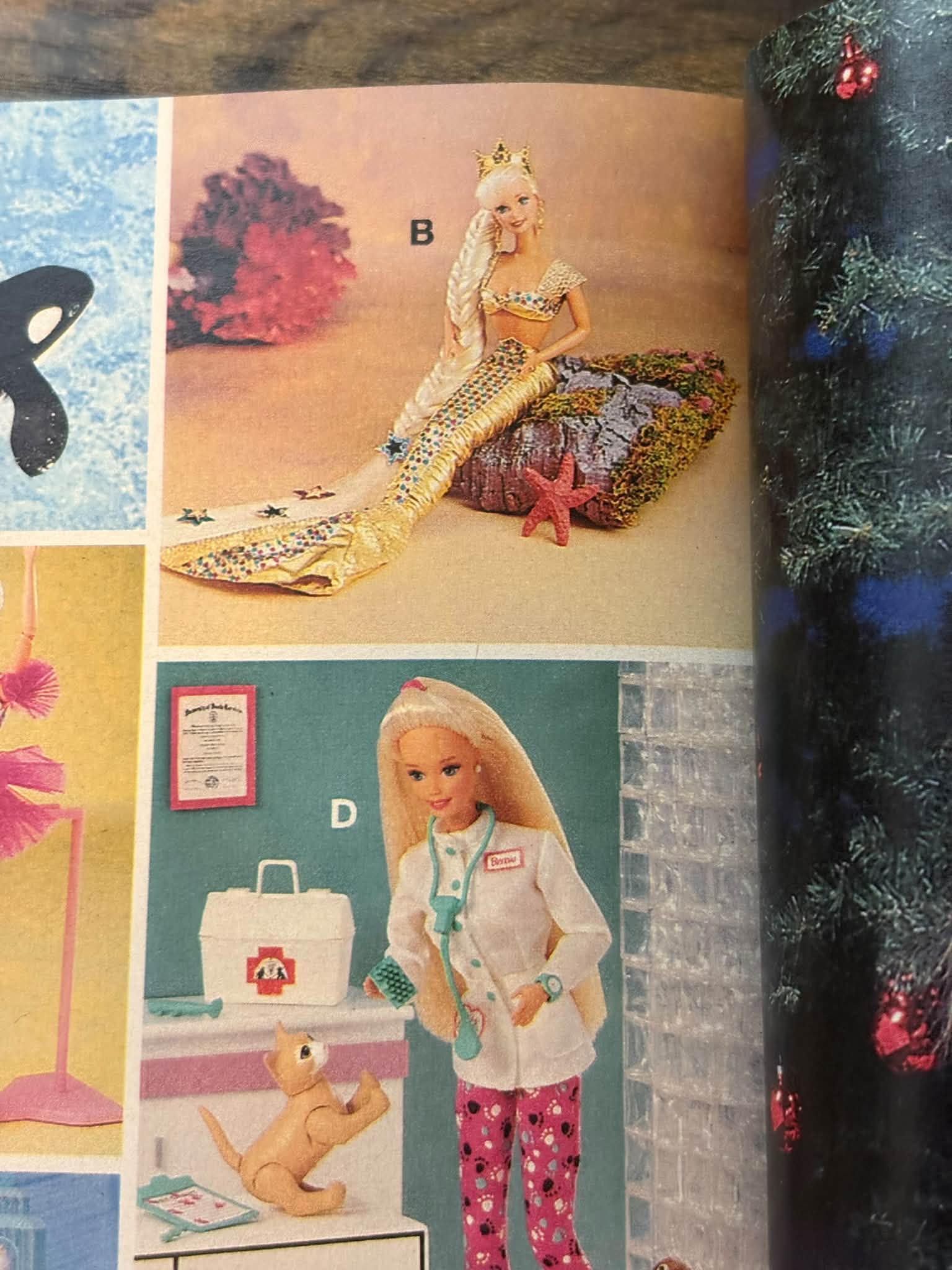 1996 Sears Catalogue Barbie Pages! Which did you have?
