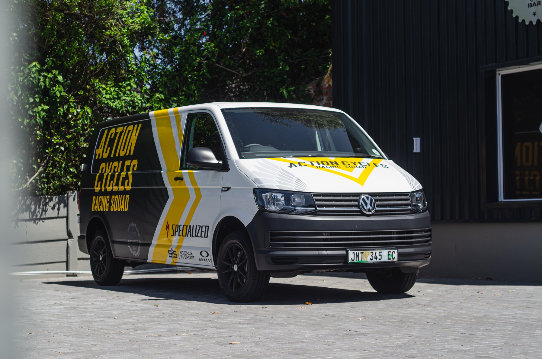 ECSD Signage - The Action Cycles Racing squad received a...