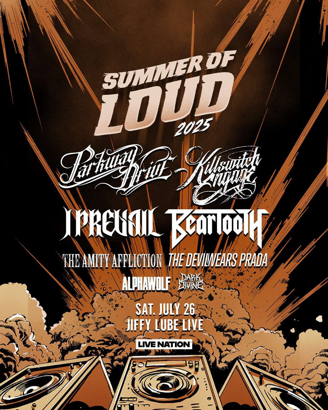 Tickets on sale now for Summer of Loud Festival 2025! 🔊 At Jiffy