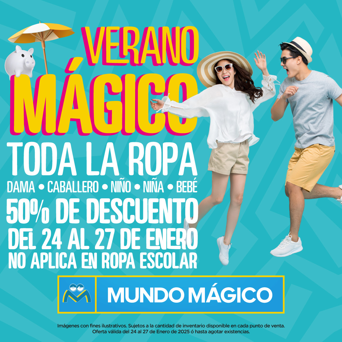 Mundo - 🛍️🎉 ¡Aprovechá nuestro 50% de descuento en ropa! 🎉🛍️ ¿Estás ...