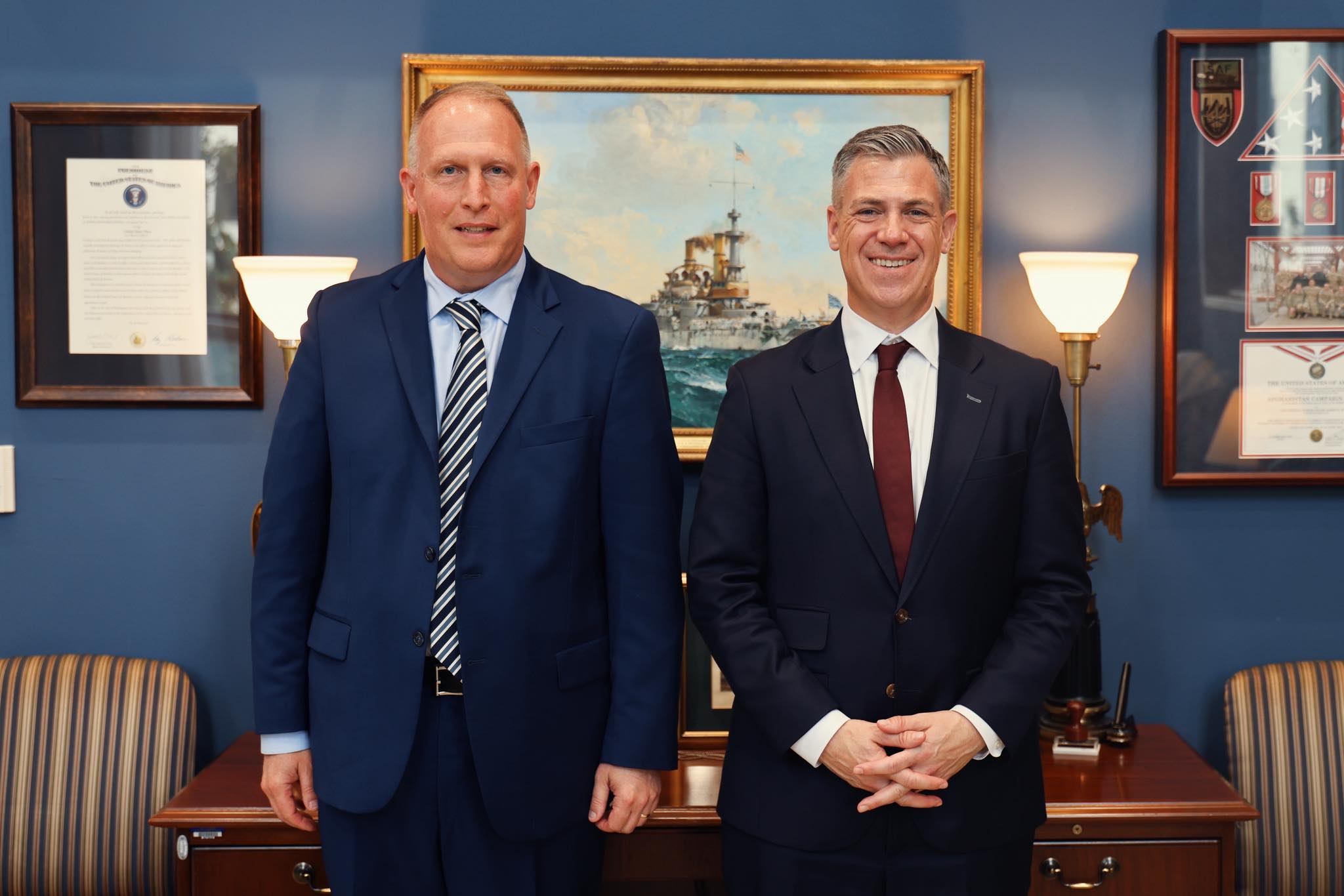 Good meeting with Roche Diagnostics... - Senator Jim Banks | Facebook