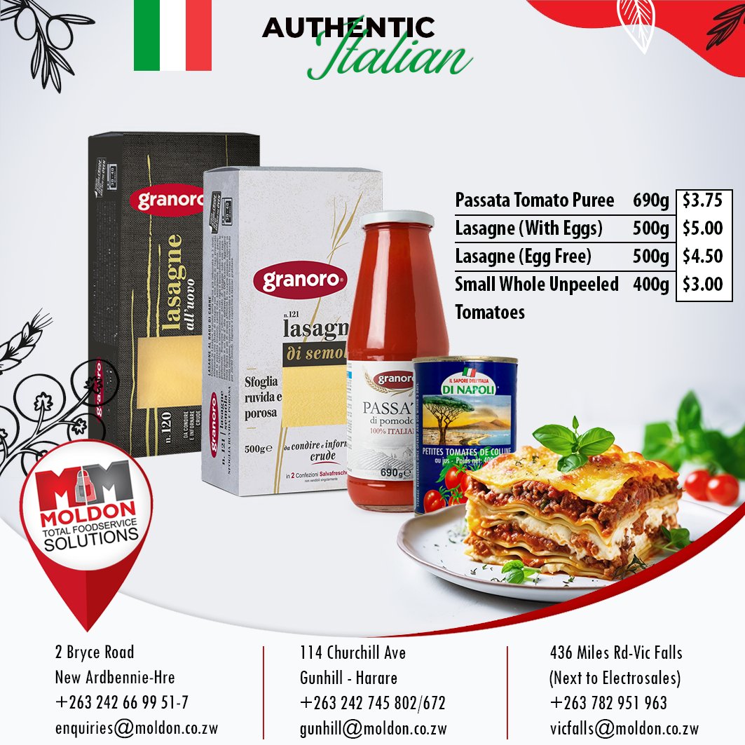 Moldon - The Foundation of a Perfect Lasagna: Quality Ingredients ...