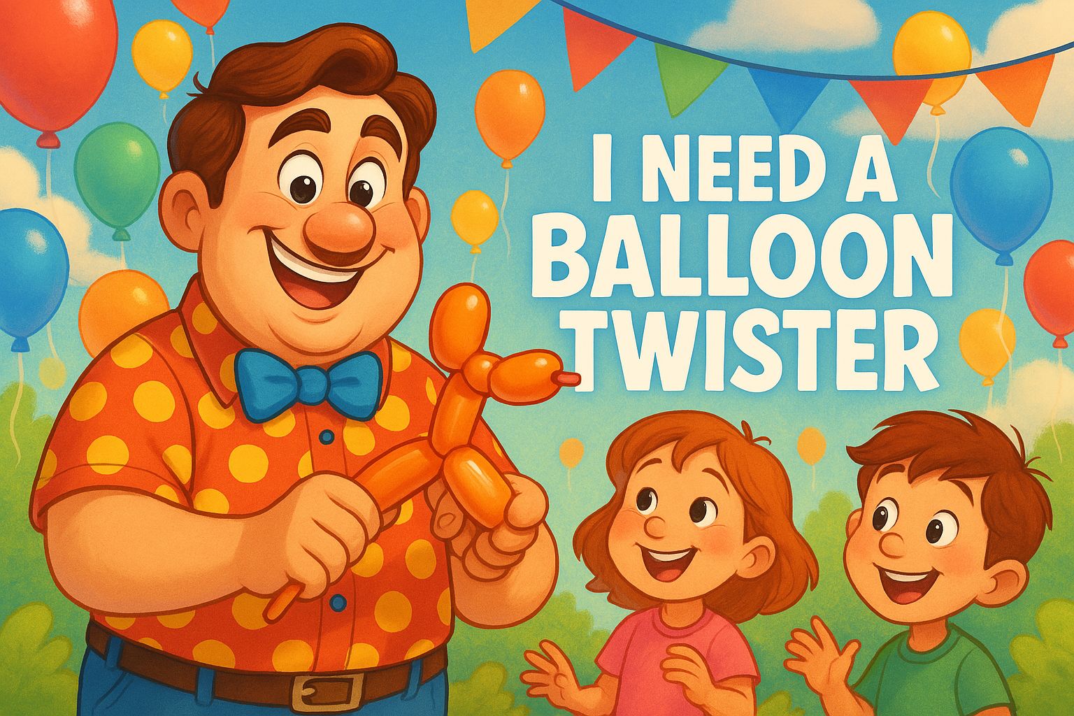 I Need A Balloon Twister | Baltimore, MD 4 hours $400 Balloon twister ...