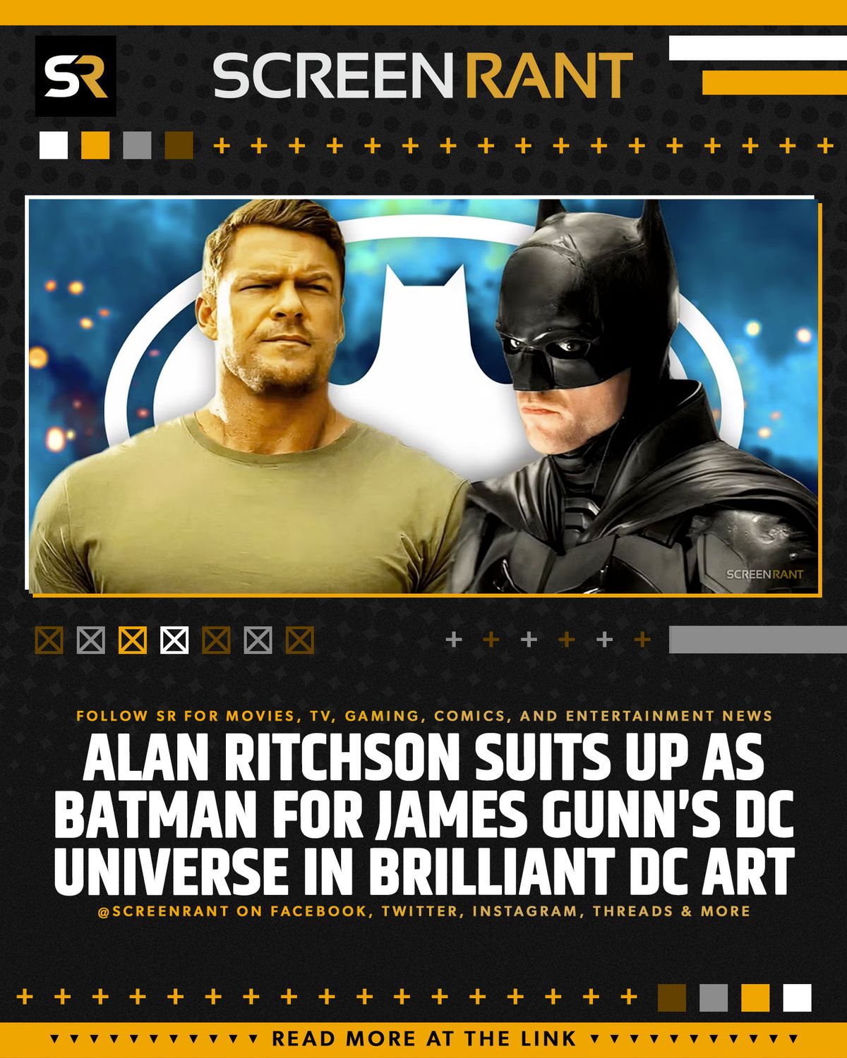 Screen Rant - Alan Ritchson joins James Gunn's DCU as the... | Facebook