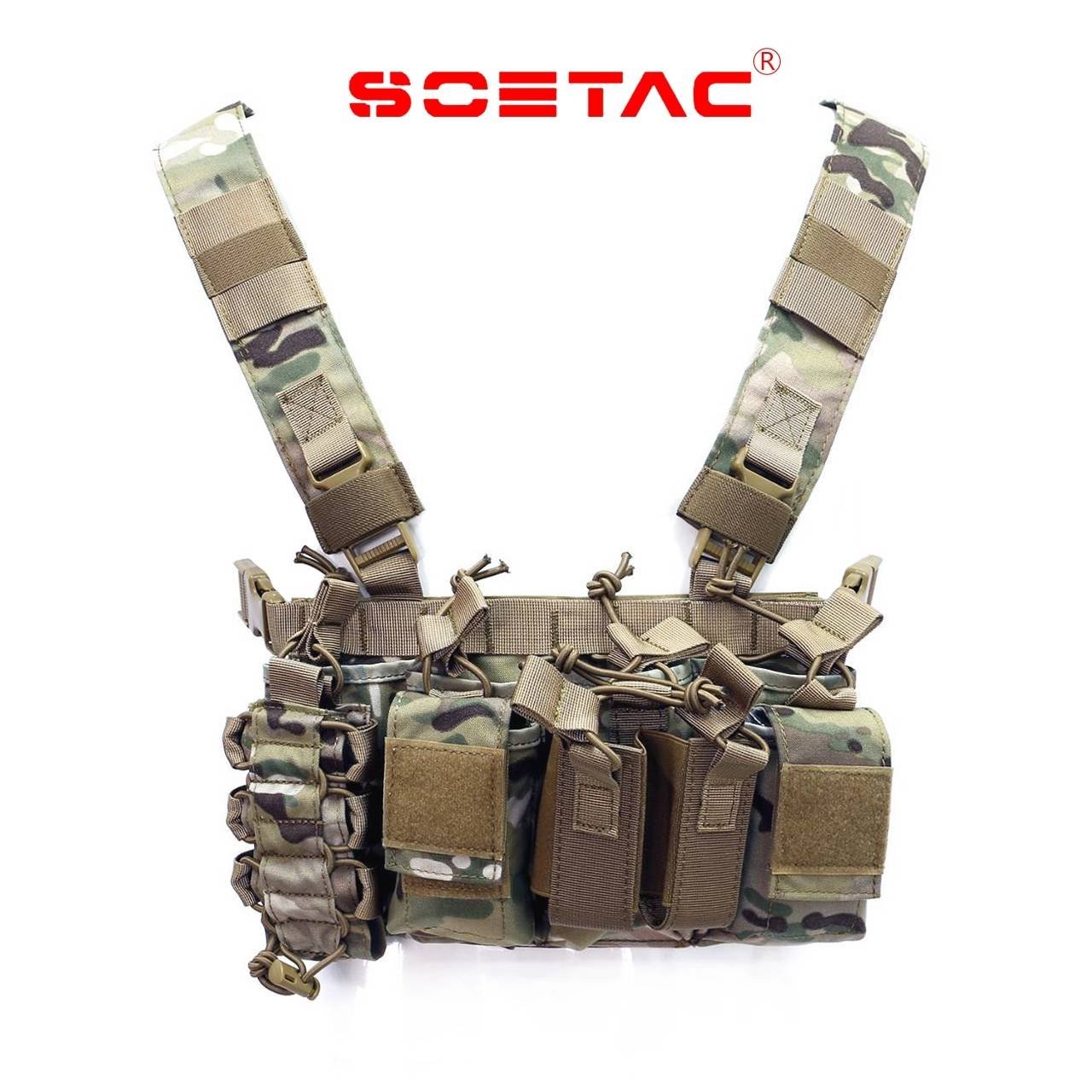 #D3 Chest Rig #คุณสมบัติ - ผลิตจากผ้า Cordura 500D กันน้ำ - น้ำหนักเบา ...